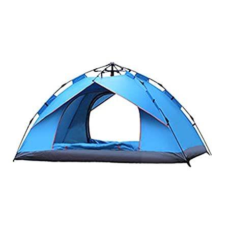 ベビーグッズも大集合 Family DAZISEN Foldable Person　好評販売中 1-2 Blue, UV-Protection, with - Tent Camping その他テント