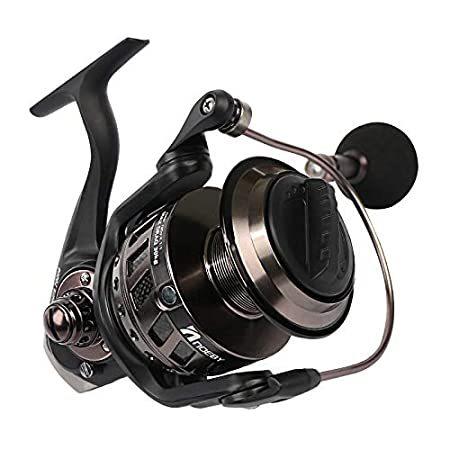 Fiblink スピニングリール アルミニウムボディ アルミニウムボディ 66ポンド 最大ドラッグ 4 1 1 高速ギア比 Coffre 高速ギア比 釣り 折りたたみ式ハンドル B081c25cv1 スーパース好評販売中 左右交換可能 Tresor Au 通販なら