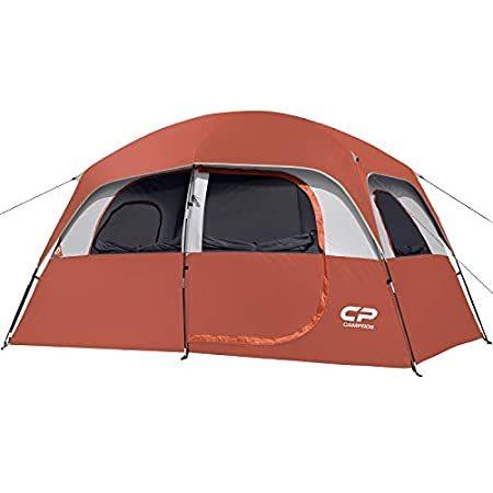 新品?正規品  Windproof Waterproof Tent-6-Person-Camping-Tents, CAMPROS Family 好評販売中 with Tent その他テント