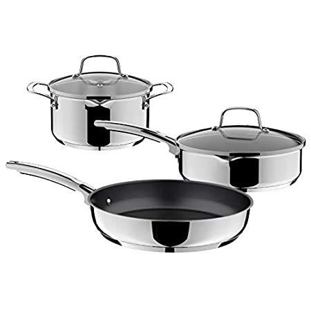 2021人気新作 Stainless Sets Cookware Kitchen 5-PCS MOBUTA Steel Tri-P好評販売中 Set, Pans and Pots その他調理用具