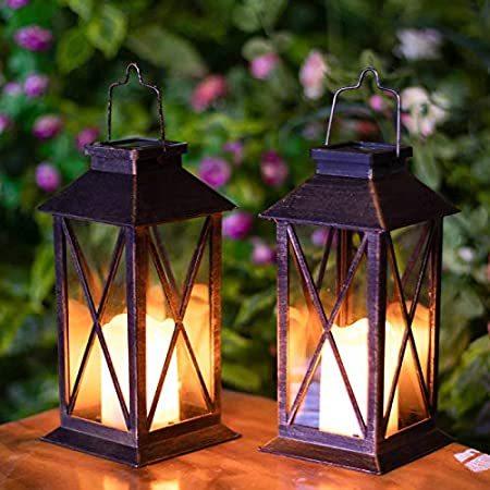 Hapjoy ソーラーランタン 防水 Ledガーデンライト アウトドア吊り下げソーラーライト 防水 通路デッキヤード用 ポーチガーデン テラス 2個パック 好評販売中 B08sqcz58h Au 通路デッキヤード用 Tresor Coffre 配送料無料