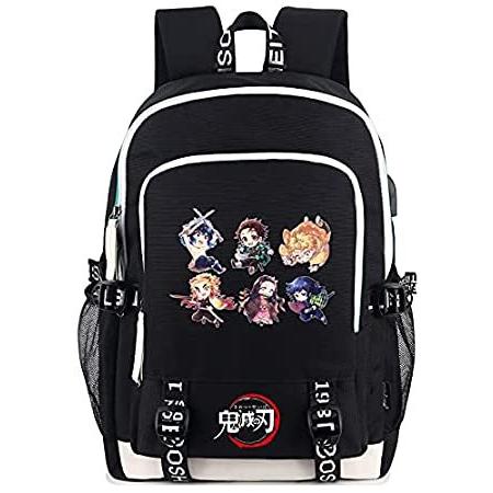 【オープニングセール】 Schoolbag Backpack Printed Slayer Demon Anime Roffatide Laptop Fit好評販売中 Rucksack その他PCサプライ、アクセサリー