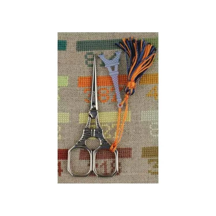 フランス製 サジュー手芸ハサミ エッフェル塔 ブルーチャーム