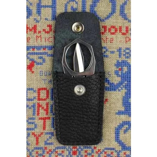 フランス製　サジュー手芸ハサミ　折りたたみハサミ　レザーケース付き　BLACK　９．６cm【サジュー正規代理店　株式会社コフレ】_5
