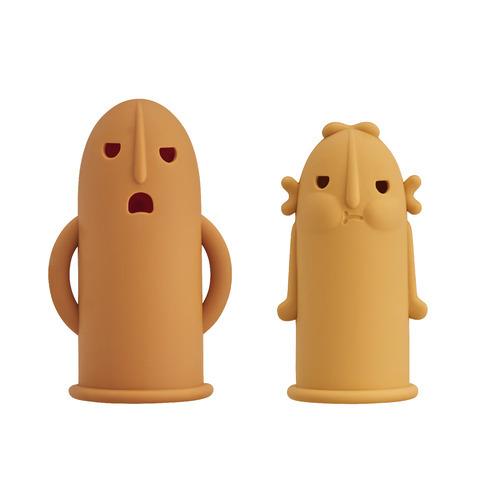 Lion事務器 はにわ型 指サック 紙めくり はにさっく 高級品 2個入り Ha 5