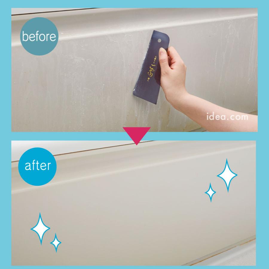 石鹸カスのお掃除グッズ 浴室 バスルーム 風呂イス 桶 汚れ 石鹸カスごっそりすき間職人 コジット【メール便】 | COGIT | 05