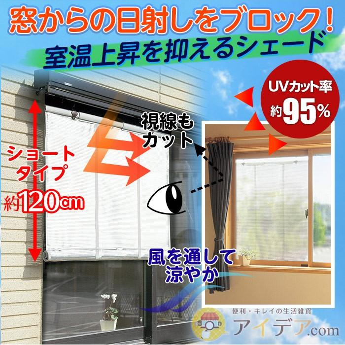 サンシェード 日よけ シェード Uvカット省エネサンシェード 1cm コジット 便利 キレイの雑貨アイデア Com 通販 Yahoo ショッピング