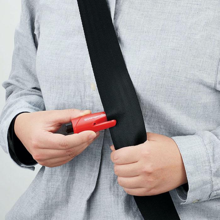 車 窓ガラス 割る 緊急 脱出ハンマー カッター付き コンパクト 女性でもお年寄りでも コジット |  | 10