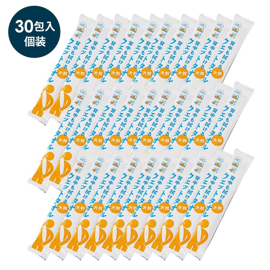 ウェットタオル 大判 60×30cm ウェットシート 介護用 防災グッズ  アウトドア 地震 対策グッズ [コジット] | COGIT | 10