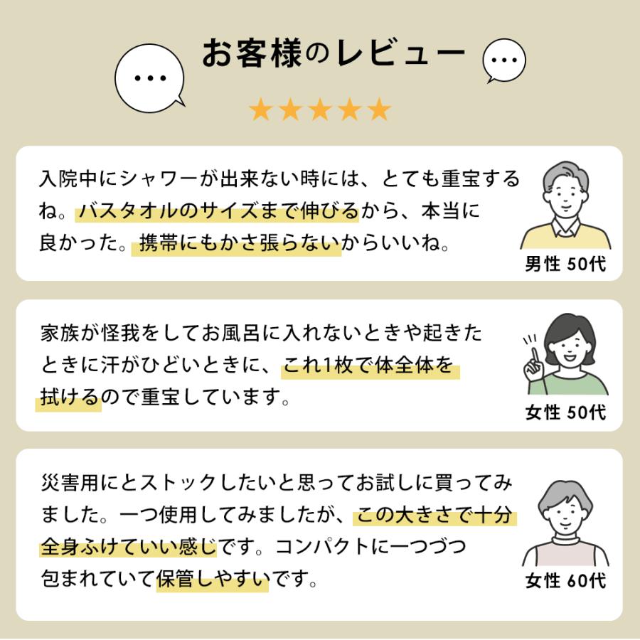 ウェットタオル 大判 60×30cm ウェットシート 介護用 防災グッズ  アウトドア 地震 対策グッズ [コジット] | COGIT | 08