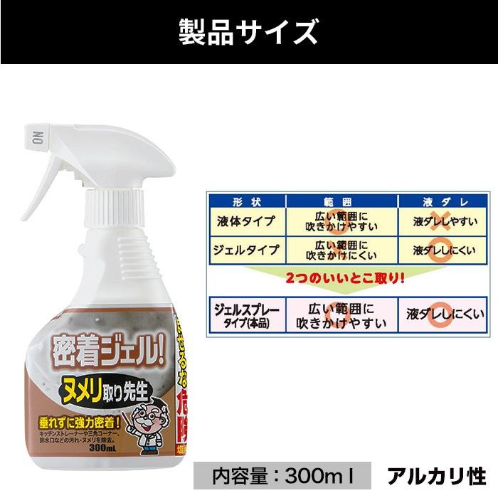 ぬめり取り 洗剤 三角コーナー キッチン シンク 水回り 密着ジェル ヌメリ取り先生 コジット 便利 キレイの雑貨アイデア Com 通販 Yahoo ショッピング