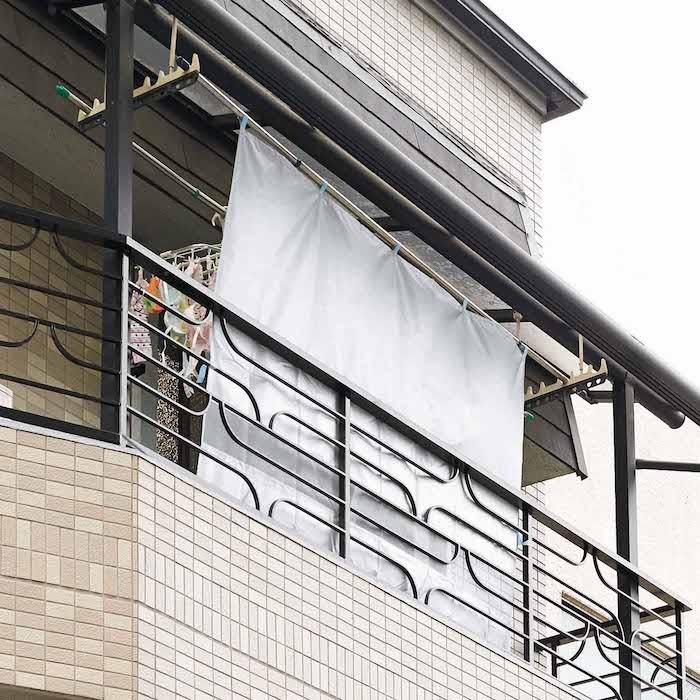 雨よけカバー ベランダ目隠し 洗濯物 晴雨兼用ベランダ遮熱カーテン コジット 便利 キレイの雑貨アイデア Com 通販 Yahoo ショッピング