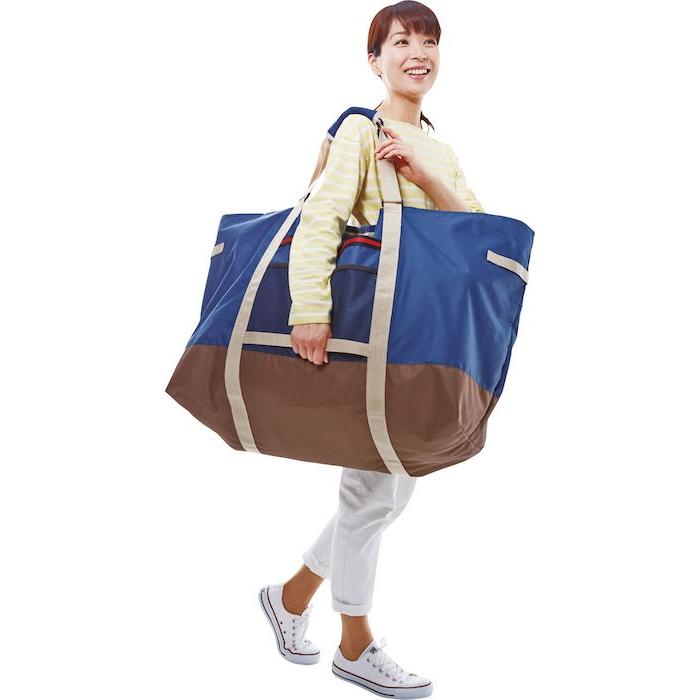 バッグ トートバッグ 鞄 大きいバッグ レジャーバッグ 大容量 たっぷり ドデカバッグ コジット 便利 キレイの雑貨アイデア Com 通販 Yahoo ショッピング