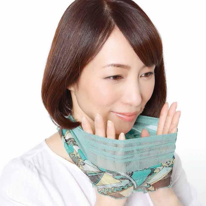スカーフ ネックロール 紫外線対策 首元 シワ隠し デコルテ シルクネックロール ツートン メール便 コジット 042945a 便利 キレイの雑貨アイデア Com 通販 Yahoo ショッピング
