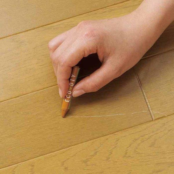 キズ隠し 塗装道具 床 補修 傷消し フローリングキズ隠しクレヨン メール便 コジット 0495 便利 キレイの雑貨アイデア Com 通販 Yahoo ショッピング