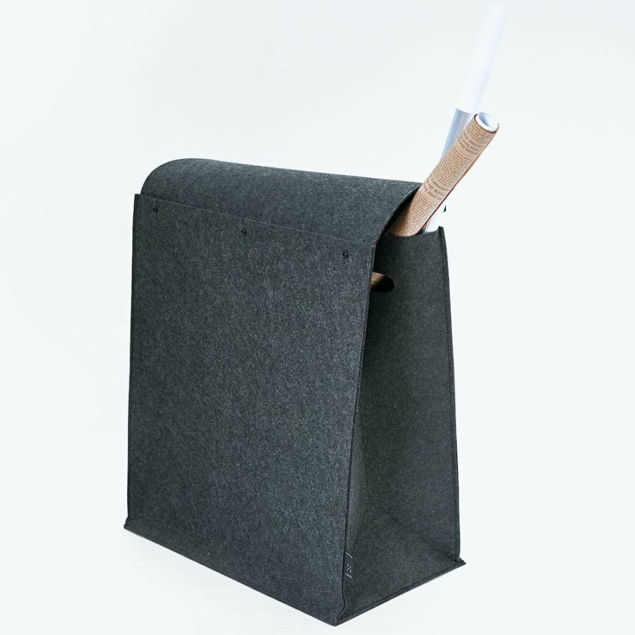 収納ケース ボックス 小物入れ フエルト フタ付 オシャレ シンプル felsto縦型フェルト収納 M コジット | COGIT | 18