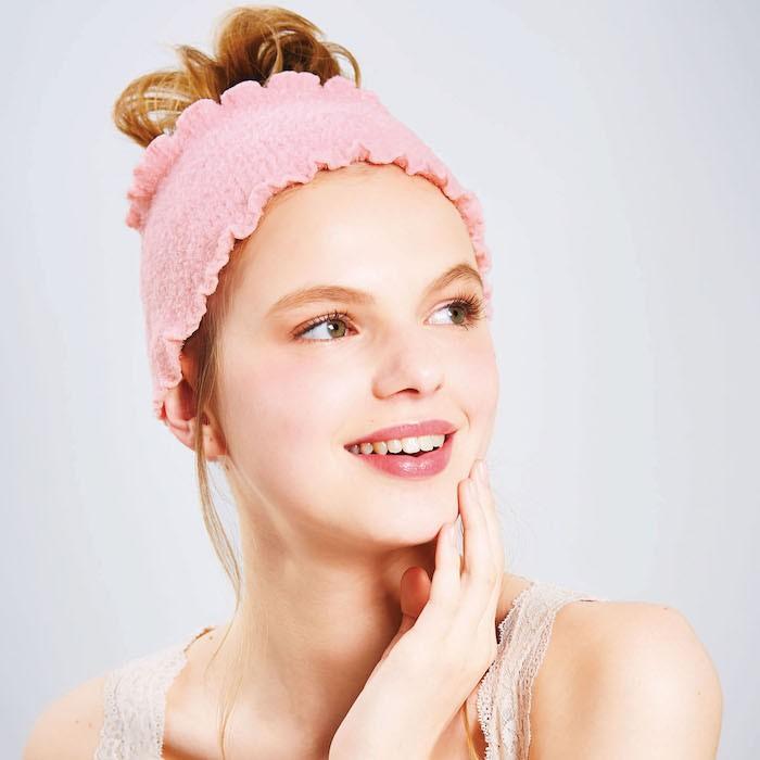 ヘアキャップ ターバン ヘアバンド 入浴 洗顔時 お風呂 クセが付きにくいヘアターバン コジット 便利 キレイの雑貨アイデア Com 通販 Yahoo ショッピング