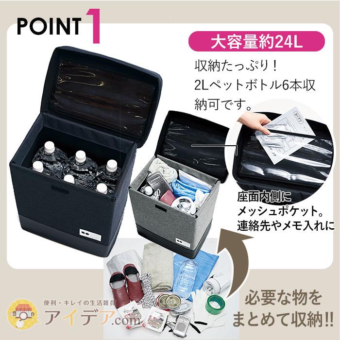 COGIT 防災リュック 防災バッグ 防災グッズ 座れる スツール