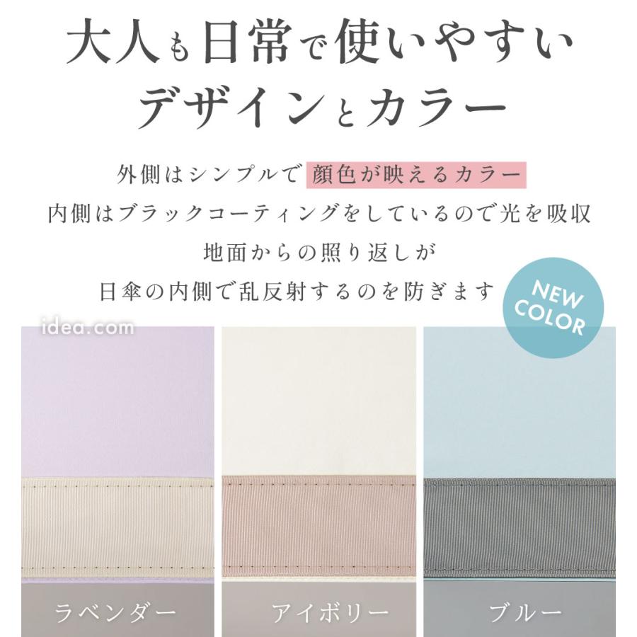 日傘 完全遮光 マットの日傘 サンブロックラボ 折りたたみ 放射冷却 体感-15℃ UVカット UPF50+の画像