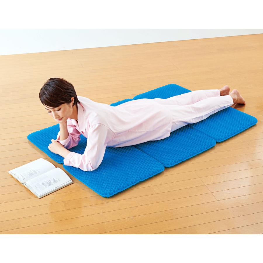 クッション 座布団 カバー付 腰痛対策 Wゲルクッション ハネナイトキング コジット 送料無料 | COGIT | 11