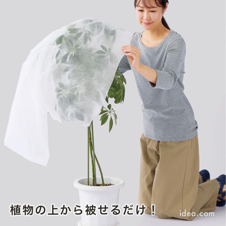 植物保護カバー 植木カバー 防虫 霜よけカバー 鉢カバー ガーデニング用品 家庭菜園グッズ  マチ付き霜よけ・虫よけカバー5枚組[コジット] |  | 02