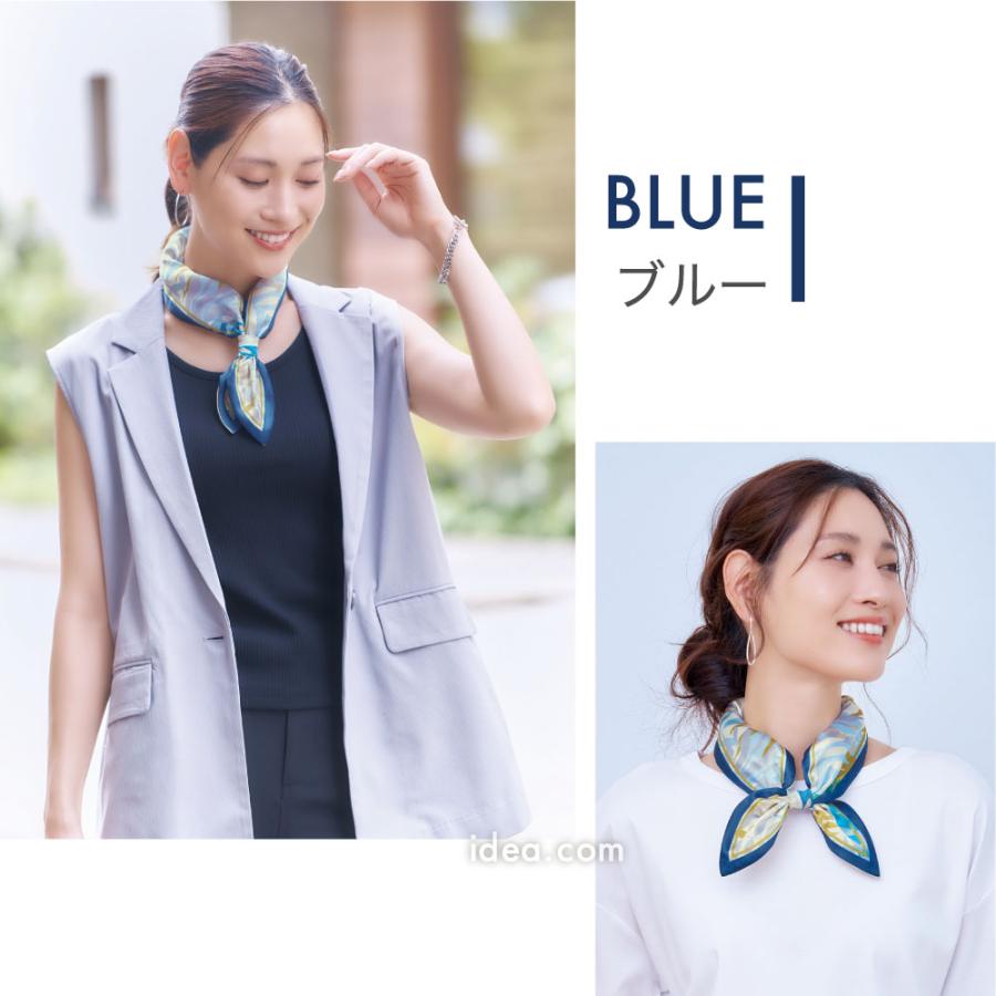 ネックリング  スカーフ 首元 日焼け対策 熱中症対策 お洒落 レディース クーループ COOLOOP通すだけ涼やかUVスカーフ コジット | COGIT | 11