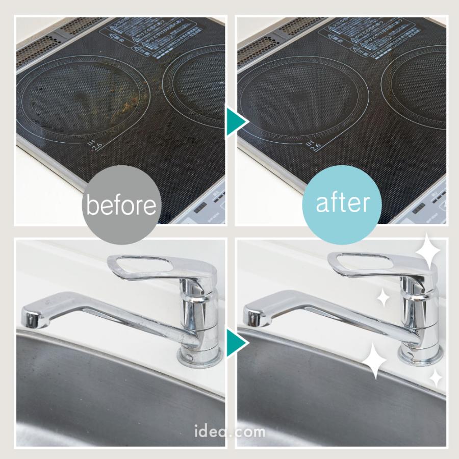 マイクロファイバー 掃除シート お掃除ロール 使い捨てクロス 油汚れ 水垢 マイクロファイバー お掃除ちぎロール [コジット] | COGIT | 03