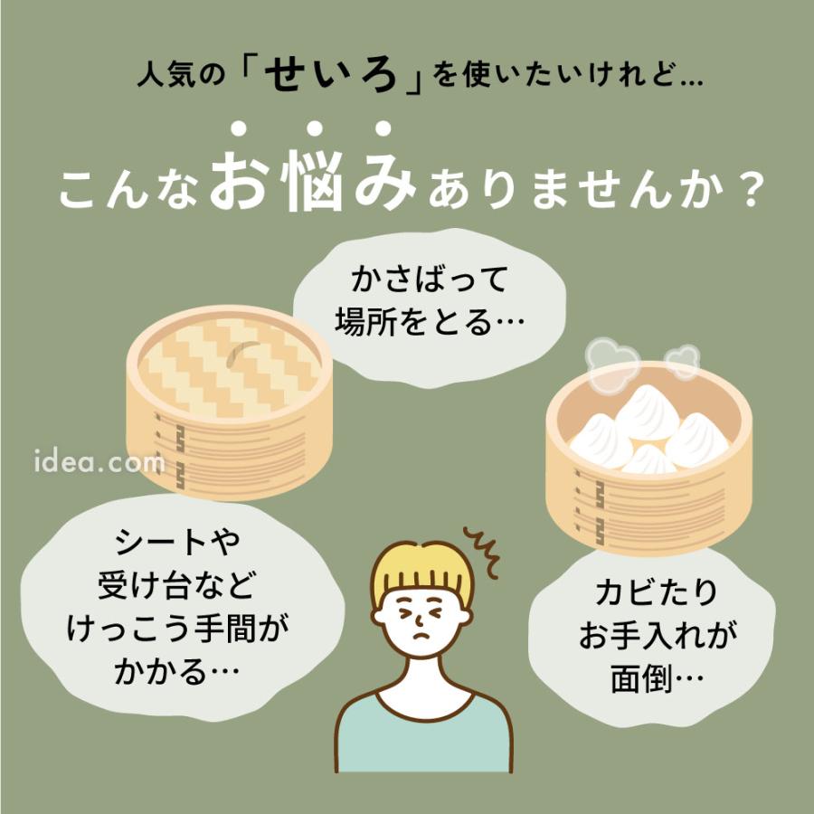 COGIT（コジット） 折りたためる シリコンスチーマー せいろ