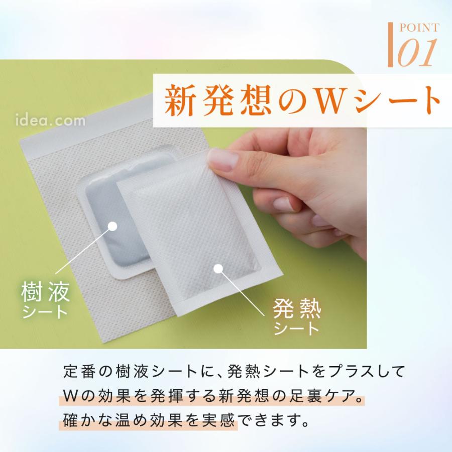 ねおちスト足うらとろけるパッチ 足裏シート 樹液シート 貼るだけ むくみ対策  [コジット] | COGIT | 10