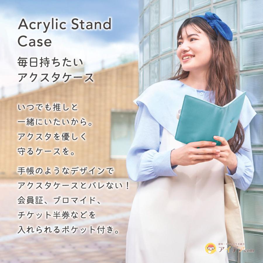 【muchumuchu】 シール帳 バインダー A6 6穴 アクスタケース 推し活 大人 9色 ムチュムチュ 毎日持ちたいアクスタケース コジット 「メール便」 | COGIT | 13