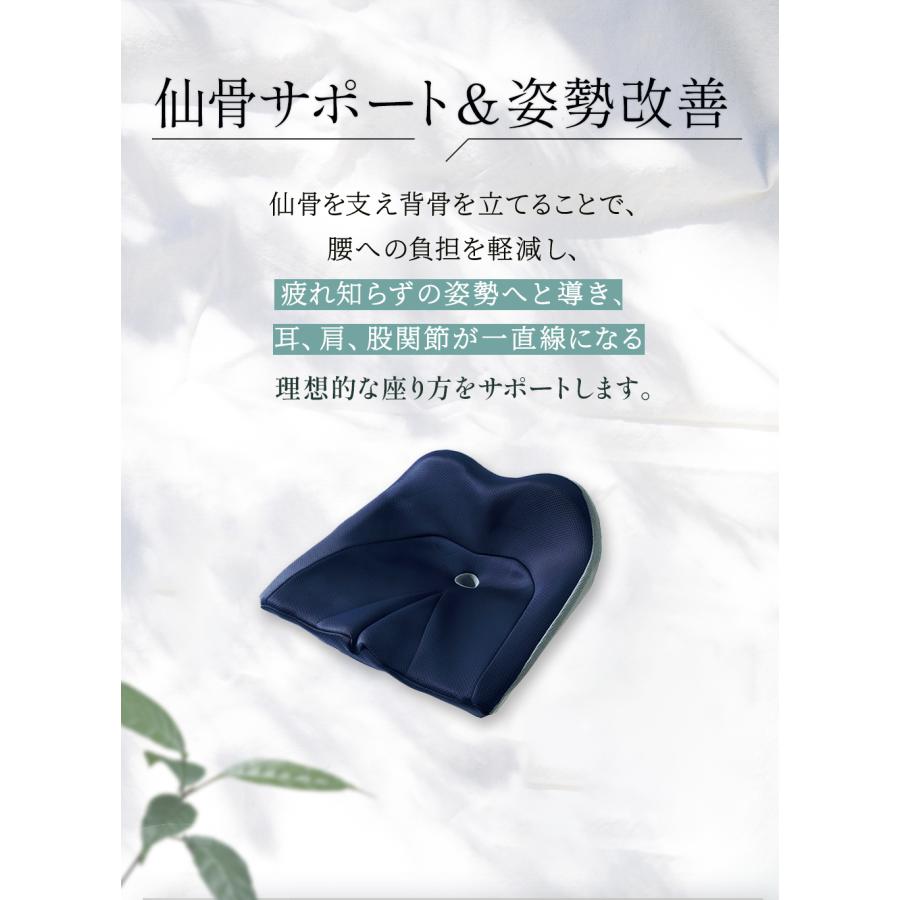 COGIT（コジット） 腰痛対策クッション 骨盤サポート オフィス 座椅子 