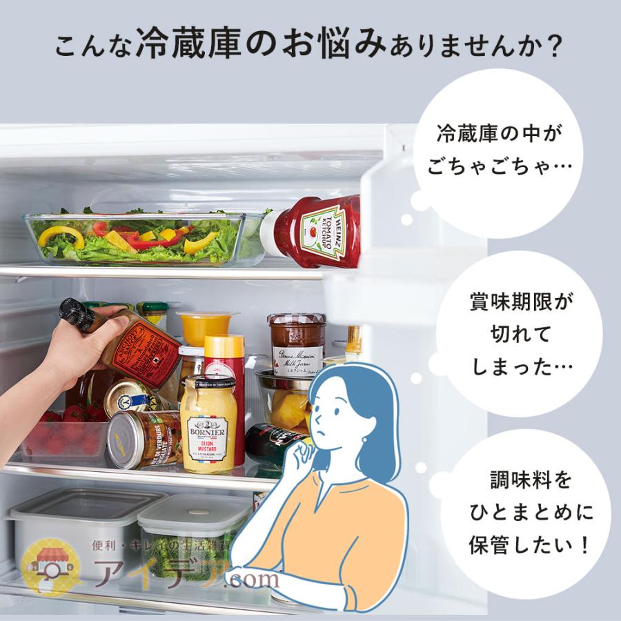 COGIT（コジット） 冷蔵庫 便利グッズ 回転台 省スペース調味料ラック