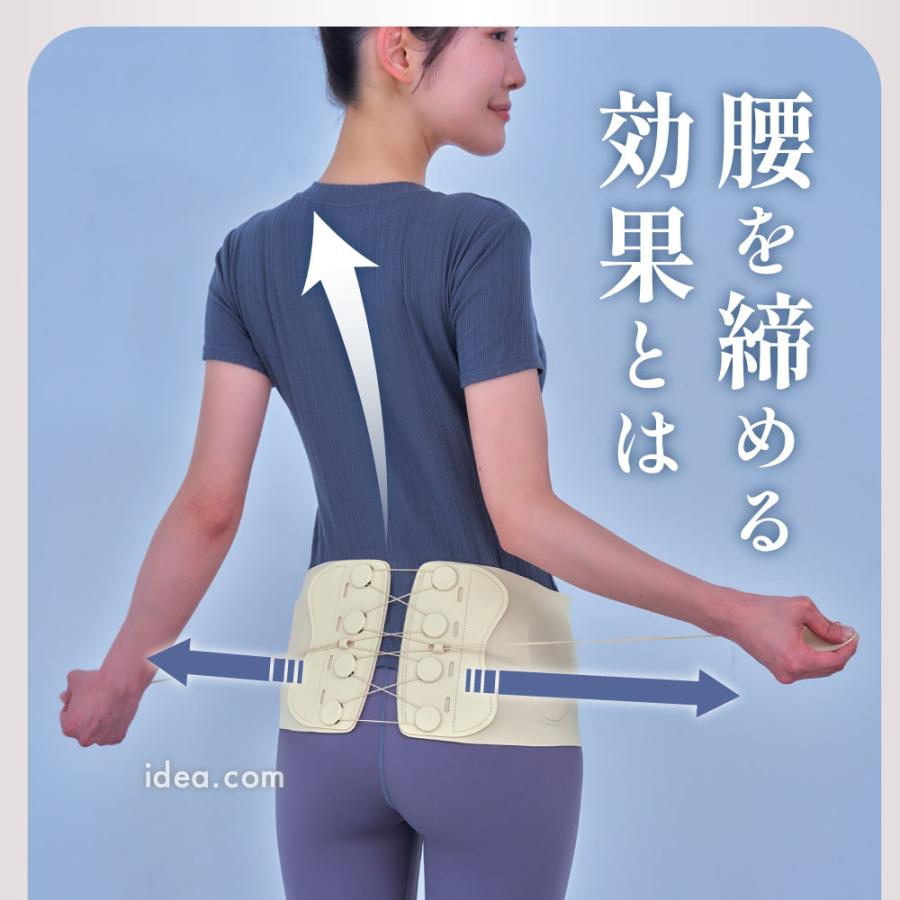 腰用ベルト 骨盤サポーター コルセット 骨盤矯正 腰痛対策 腰サポーター 骨盤ベルト 骨盤補正 姿勢改善 ソフトフィッティーW骨盤ベルト コジット | COGIT | 13
