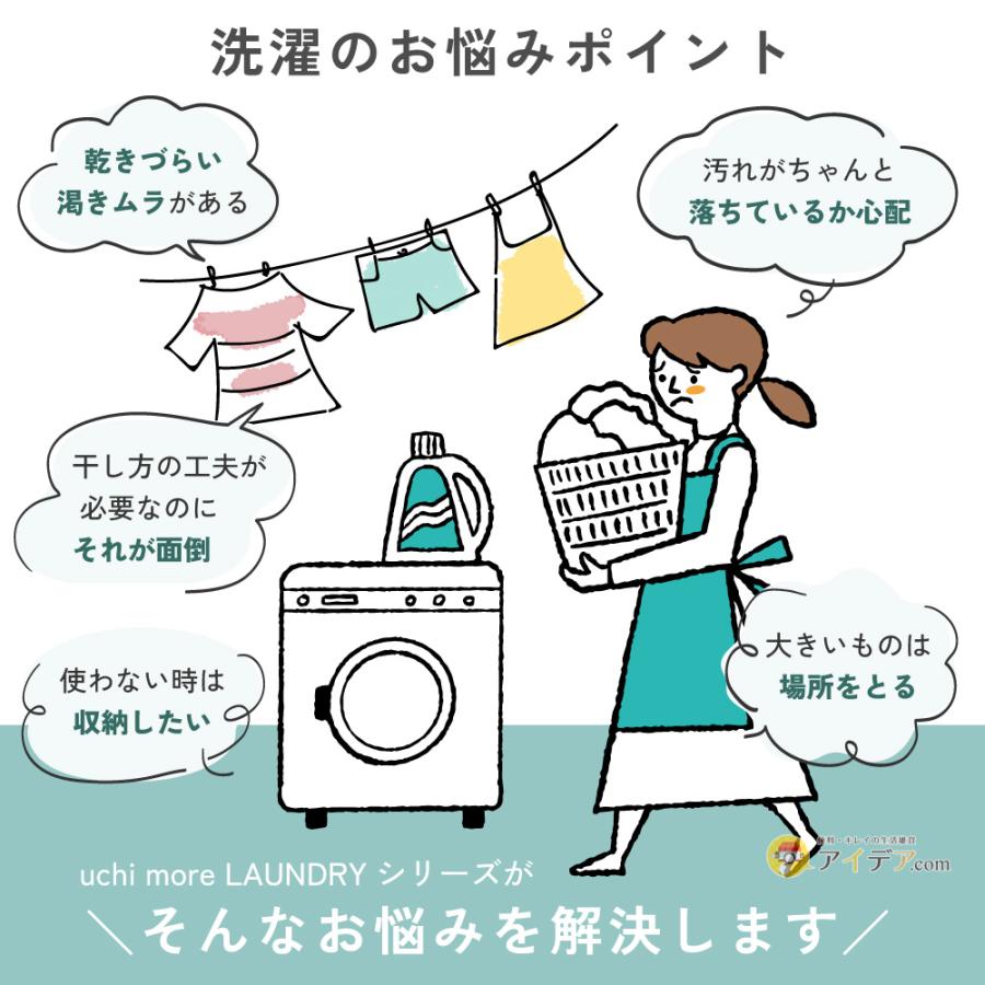 コンパクト 回転式 くるくるハンガー くるくる通すだけ ハンガー バスタオル 大判バスタオル タオル干し 省スペース コンパクトコジット | COGIT | 02