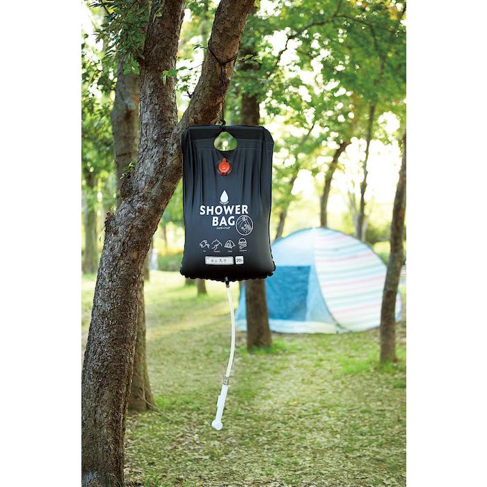 簡易シャワー 防災グッズ ポータブルシャワー アウトドア 防災 BBQ 海水浴 小さく保存！ストッパー付シャワーバッグ コジット | COGIT | 09
