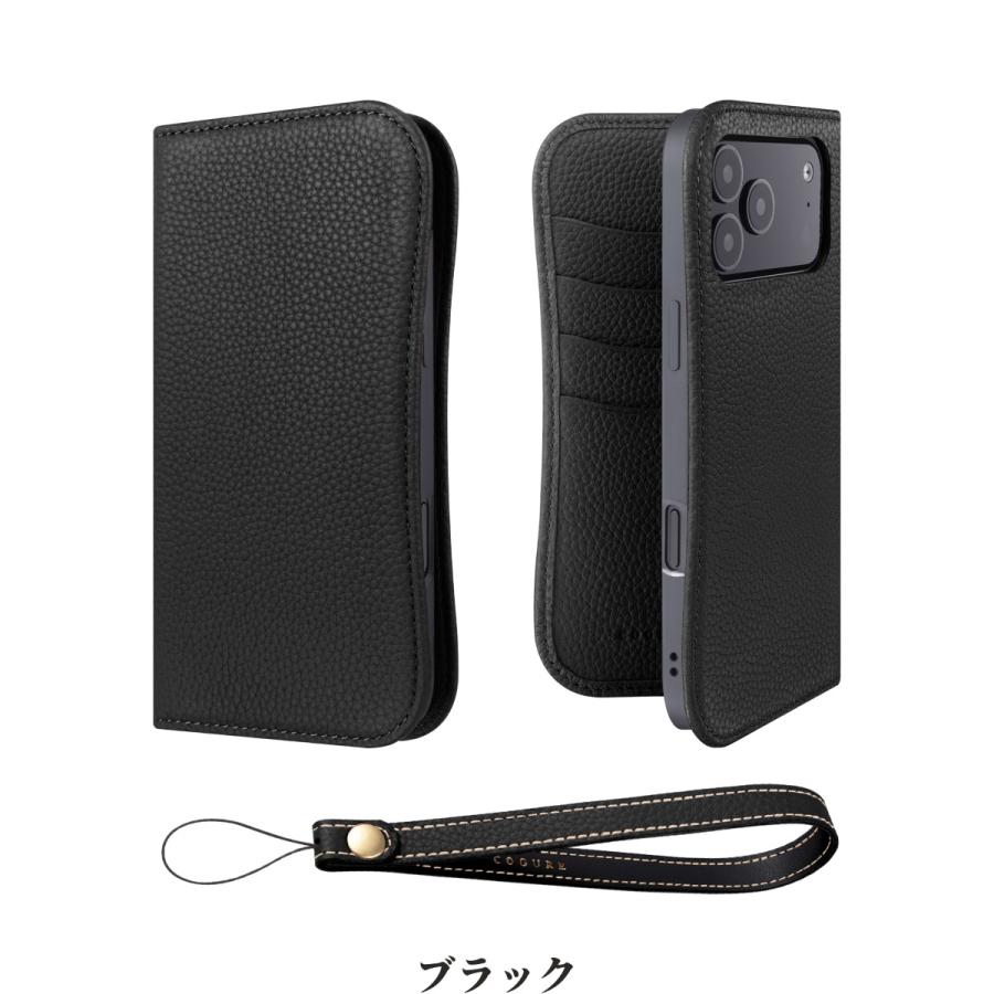 iPhone 本革ケース 手帳型 カード収納 磁石なし COGURE iPhone18 Pro Max 18 Pro iPhone17 Pro Max 17 Pro 17 17e iPhone Air iPhone16 |  | 12