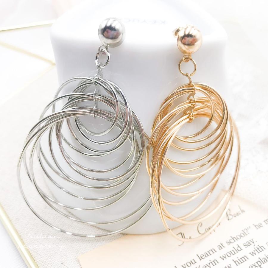 フープピアス ゴ−ルドリング シルバーリング アクセサリー アレルギー 