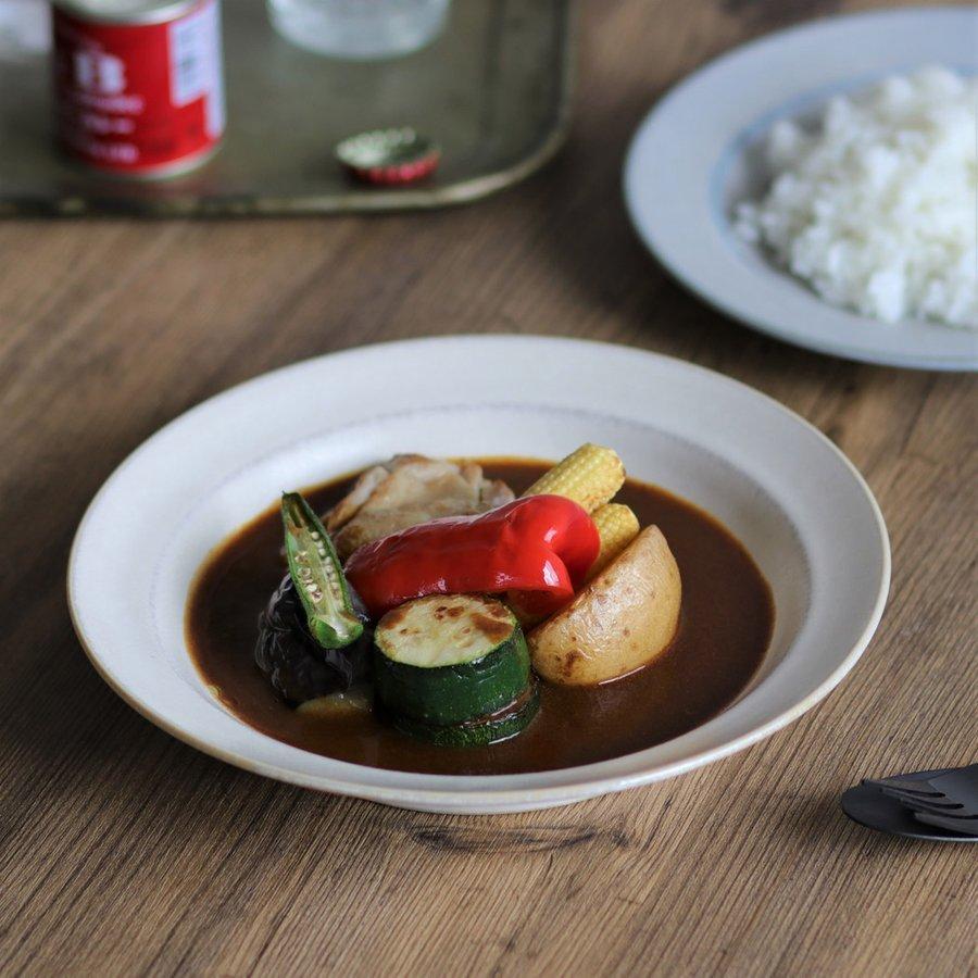美濃焼 食器]【curio-クリオ- 】カレーパスタ [日本製]みのる陶器 お皿