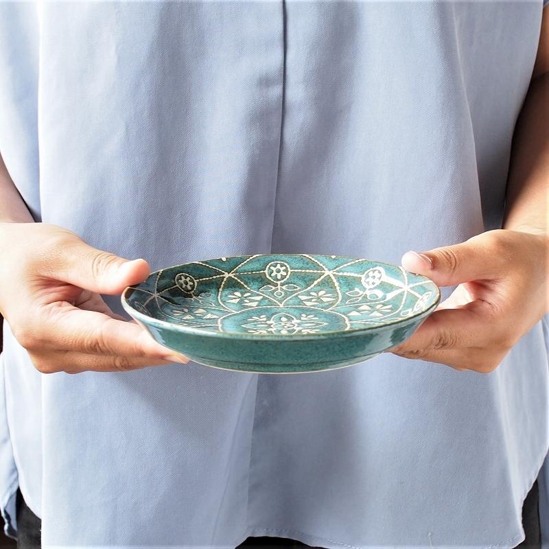 Moroccan モロッカン プレート S 日本製 美濃焼 みのる陶器 お皿 小皿