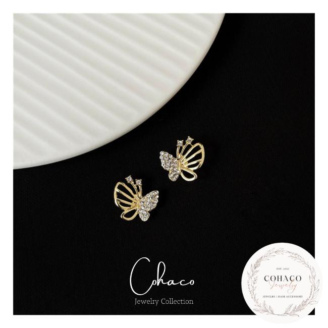 バタフライピアス 蝶々 アクセサリー アレルギー対応 シルバー925