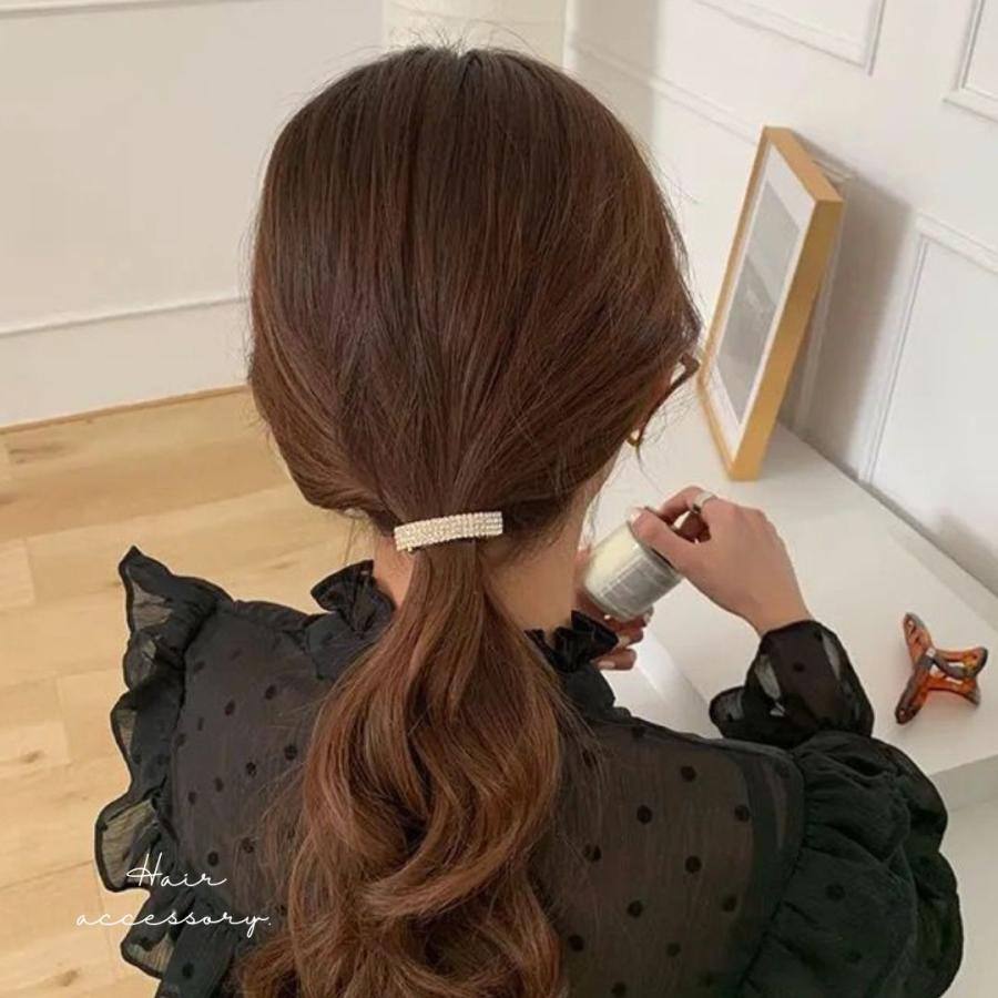 大小2個セット 】THE HAIR BAR TOKYO ラインストーンクリップ もらっ