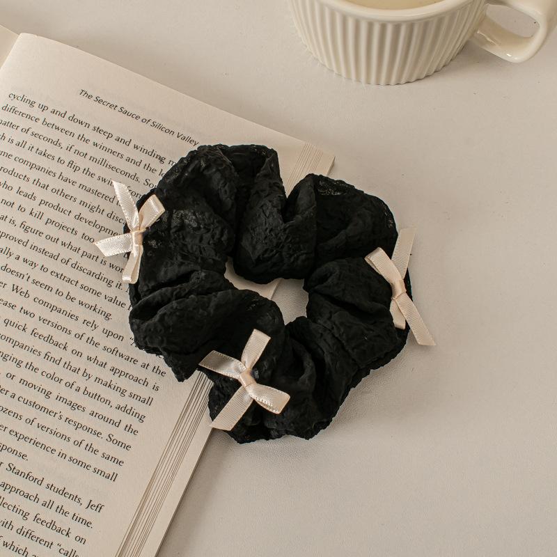 リボンシュシュ ヘアアクセサリー 髪留め ヘアゴム 大人 韓国