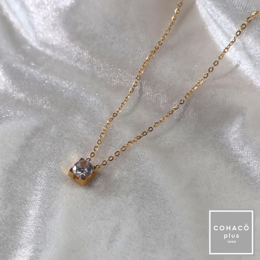 1000円均一アクセサリー ネックレス サージカルステンレス 18金
