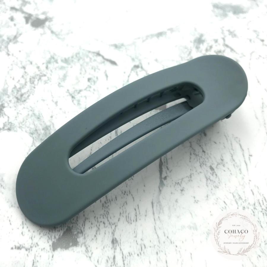 ヘアクリップ バンスクリップ ヘアークリップ マットカラー 前髪