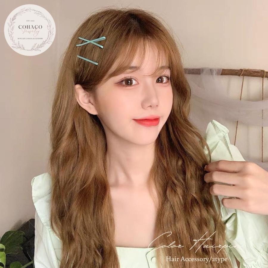 セットヘアピン 5色セット 20本セット パステルカラー スモーキー