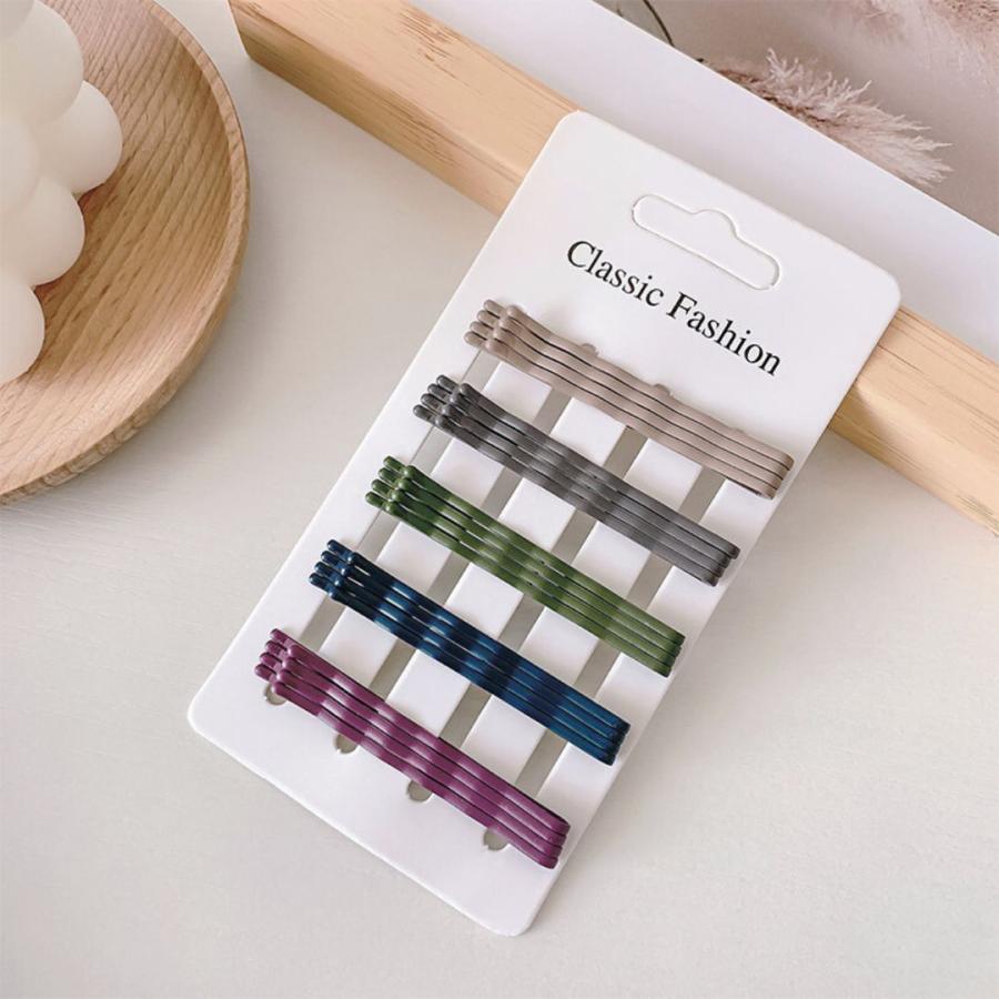セットヘアピン 5色セット 20本セット パステルカラー