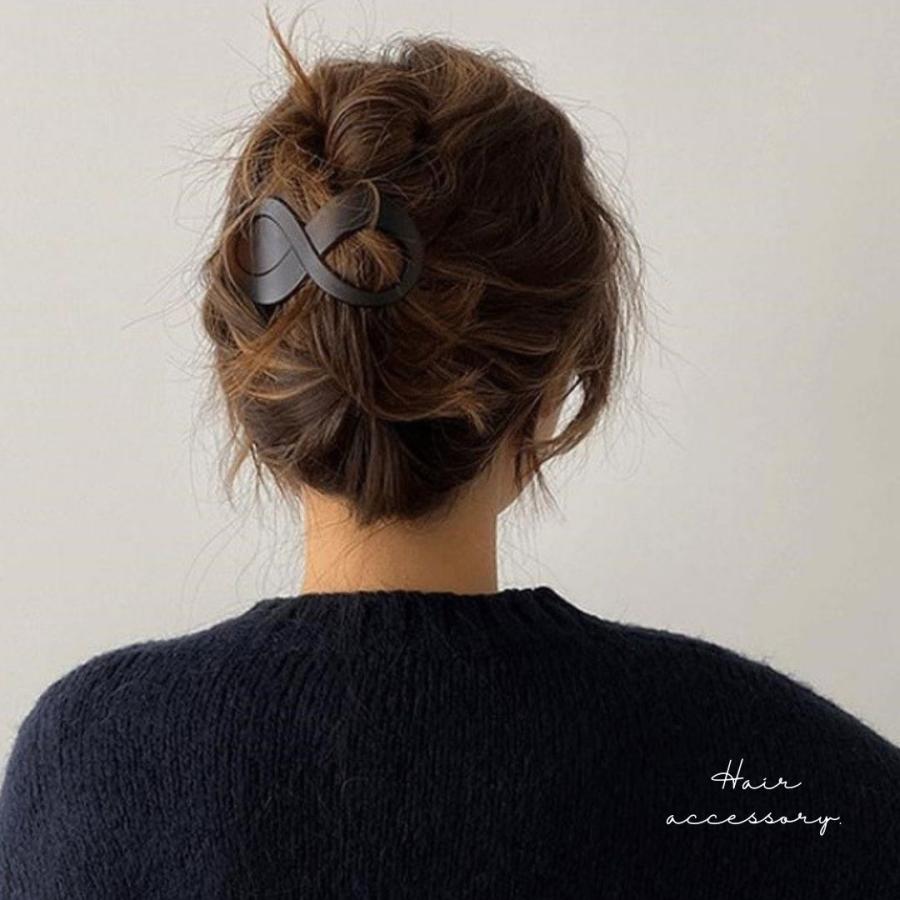 バンスクリップ ヘアクリップ べっ甲 マットカラー 艶 ヘア