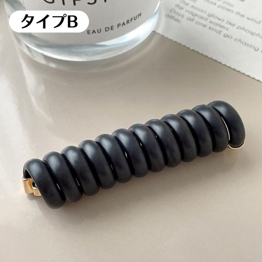 コイルポニー スパイラルヘアリング ぐるぐる ヘアゴム コイル
