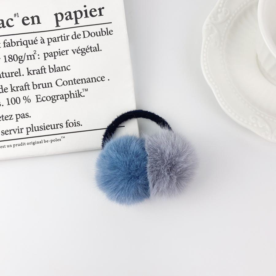 ふわふわモコモコシリーズ❁﻿ヘアゴム ふわふわモコモコシリーズ❁﻿ヘアゴム ベビー・キッズ