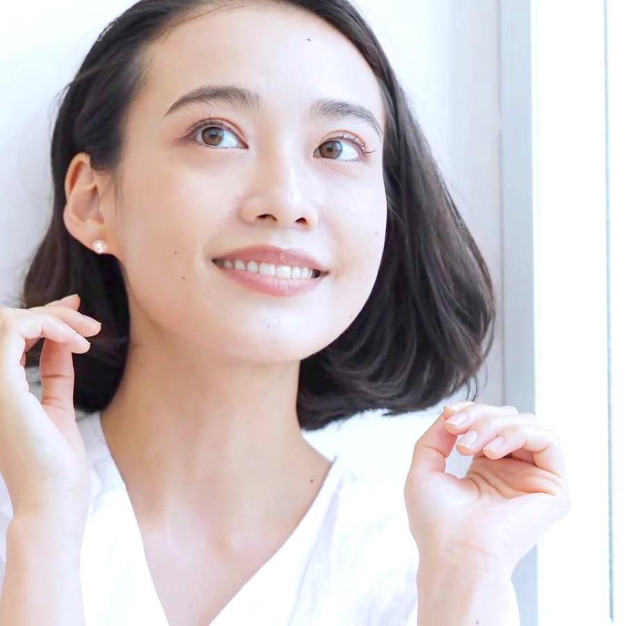 バロックパール ピアス イヤリング 淡水パール 透明感 テリ艶